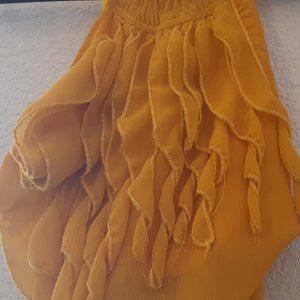 Solution Silk Ruffled Blouse